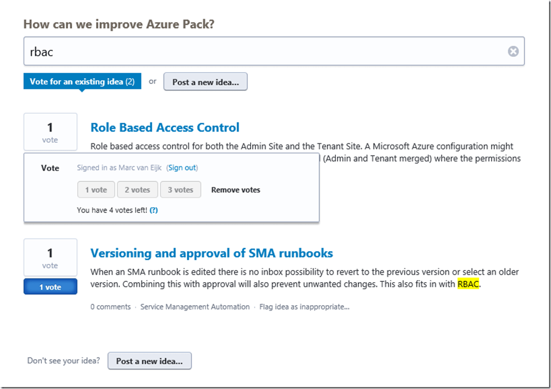 02 Vote for exisiting idea